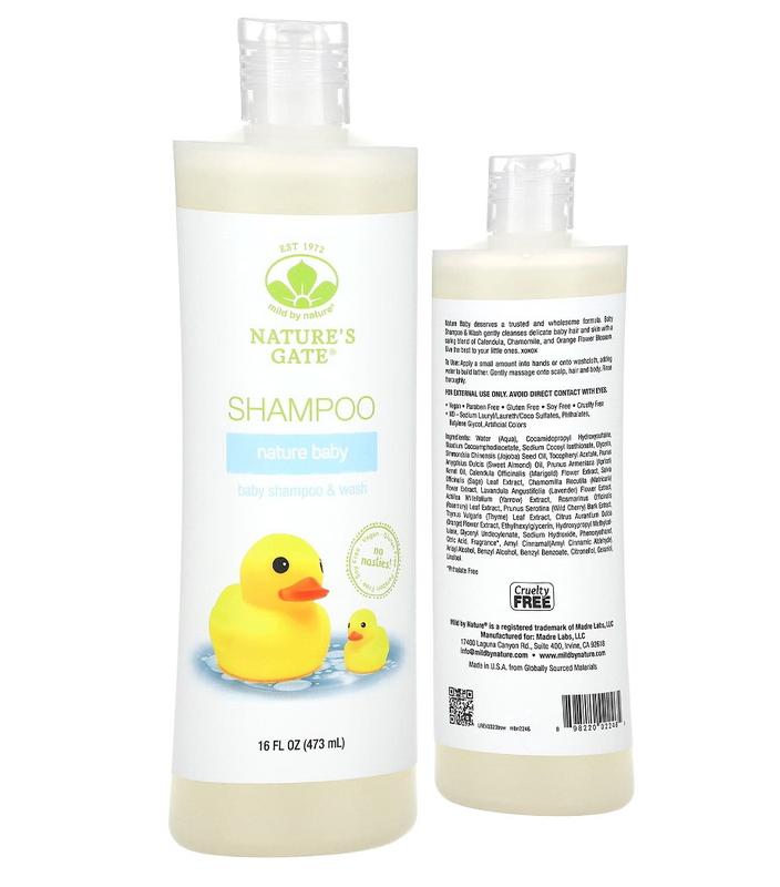 Mild by nature nature baby дитячий шампунь і гель для душу 473 мл 16 ...