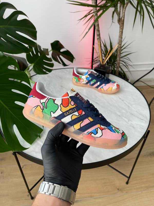 Adidas gazelle x farm hotsell