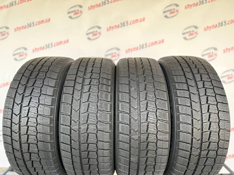 Шины б/у зимняя 215/55 r17 dunlop winter maxx wm02 8mm — цена 3500 