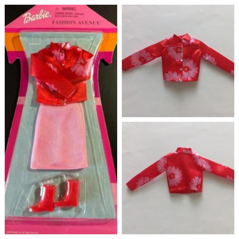 Пиджак из набора карточки с платьями барби fashion avenue barbie mattel ...