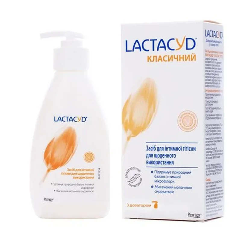 Средство для интимной гигиены lactacyd классическое 400 мл для ...