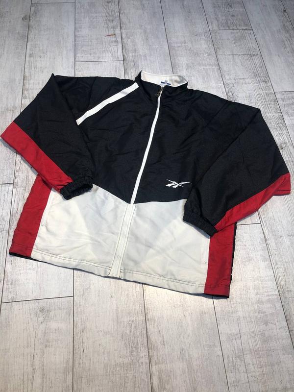 Винтажная ветровка reebok — цена 400 грн в каталоге Ветровки Купить ...