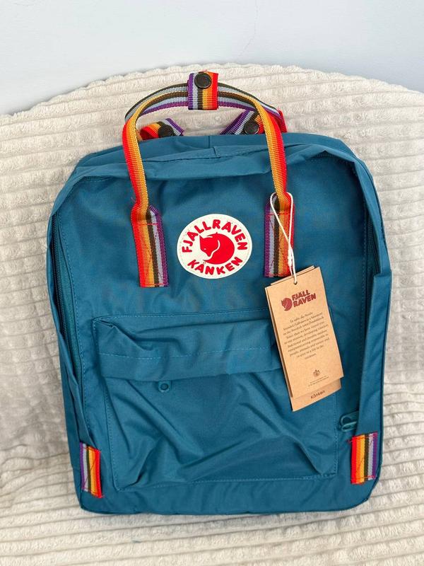 Teal fjallraven kanken sale