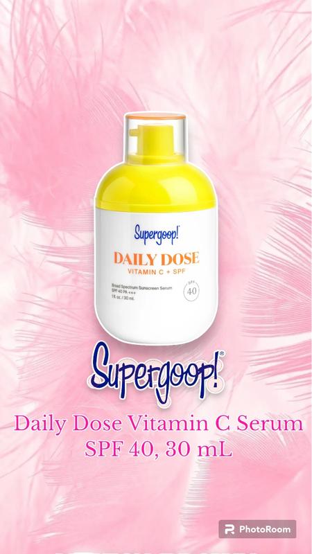 Supergoop daily dose vitamin c serum with spf 40 spf 40 30 ml Supergoop 1400