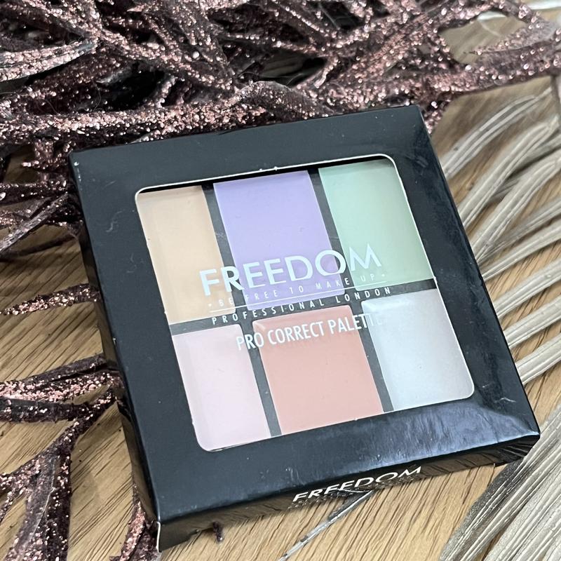 Оригинальный палитра кремовых корректоров freedom pro correct palette ...