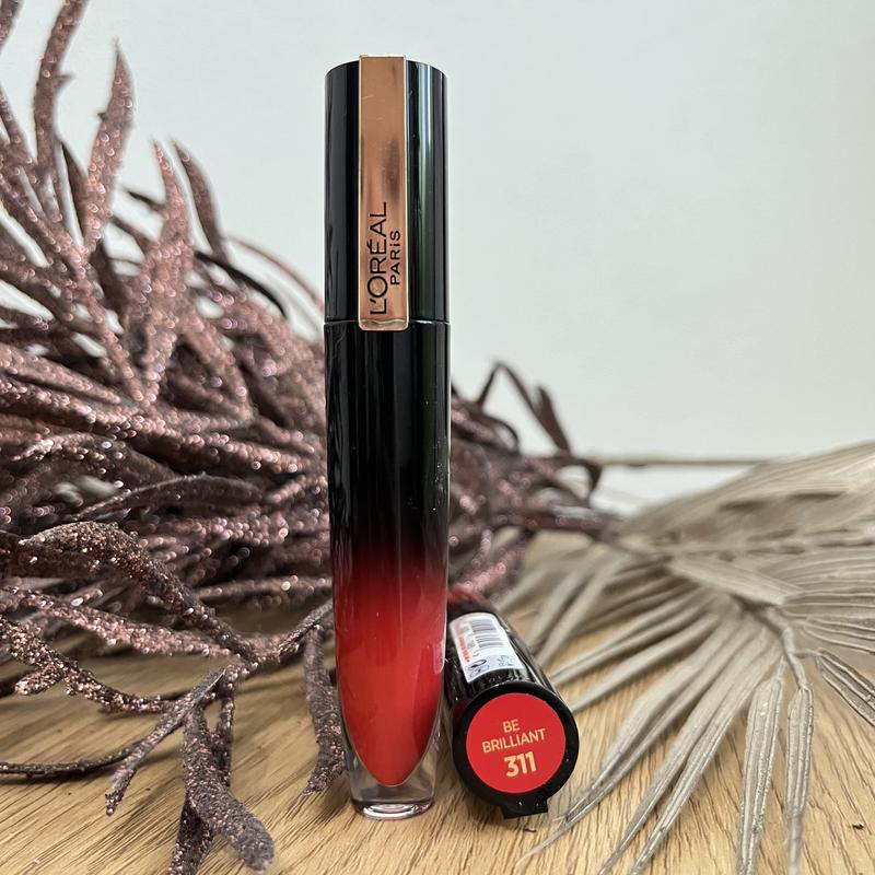 Оригинальный l'oreal paris rouge signature brilliant глянцевая стойкая ...