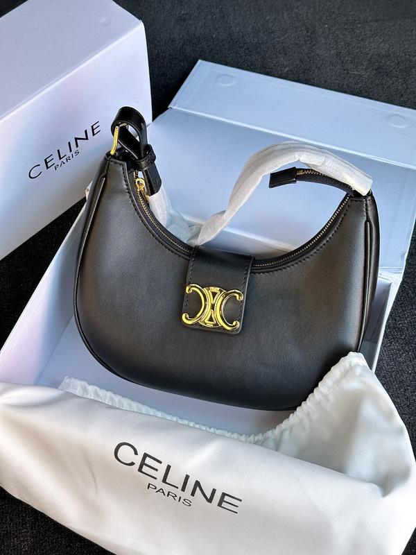 phantom celine ava triomphe soft bag in mini calfskin black 3610 170465358 Mini phantom celine Luggage Tote