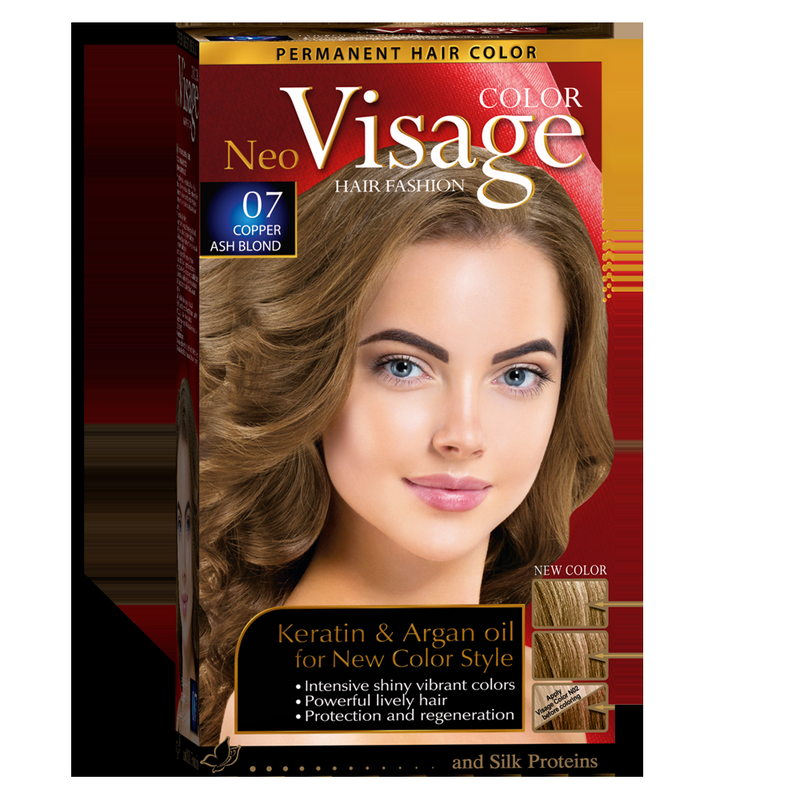Cтейка краска для волос visage 21 темно-каштановая, 50/50/20 мл — цена ...