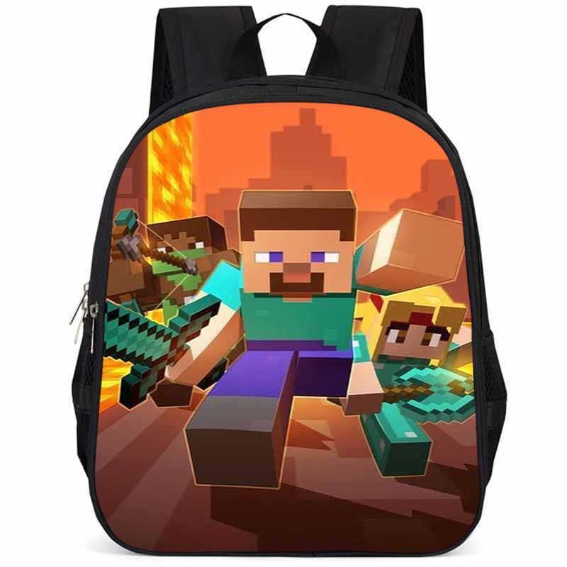 Шкільний рюкзак майнкрафт minecraft — ціна 650 грн у каталозі Рюкзаки ...