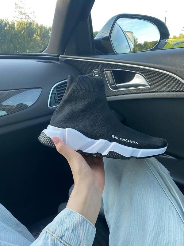 balenciaga speed trainer black white 2320 171328968