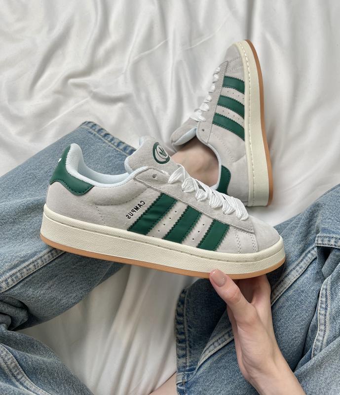 adidas campus 00s grey green 2285