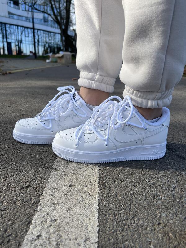 Nike air force 1 white on white best sale