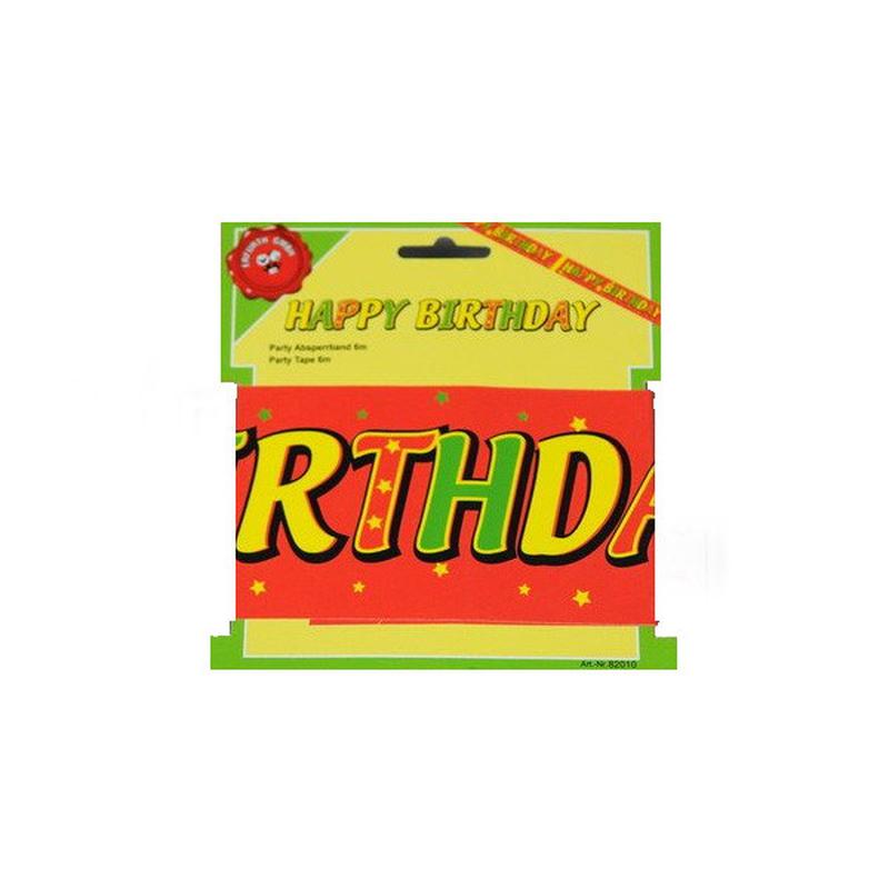 Стрічка для вечірок "happy birthday" — ціна 50 грн у каталозі Свічки ...
