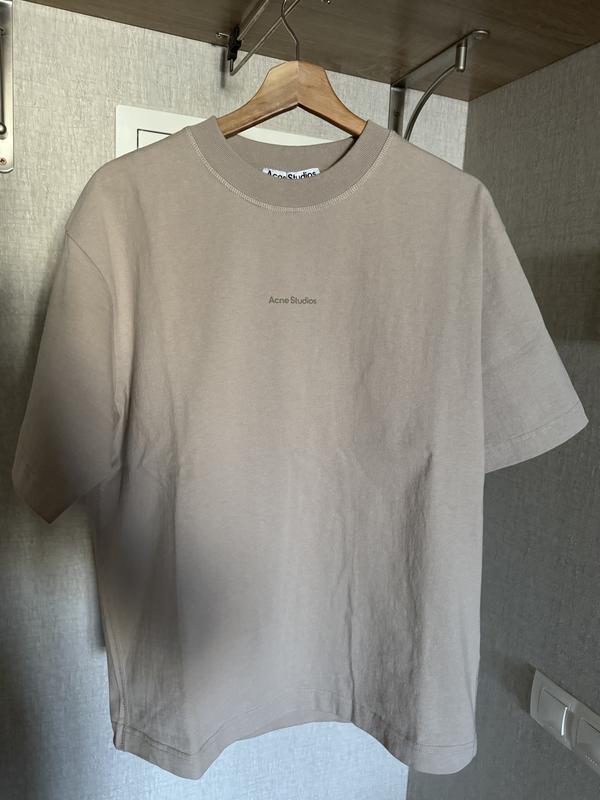 Футболка acne studios бежева — цена 3299 грн в каталоге Футболки Купить ...