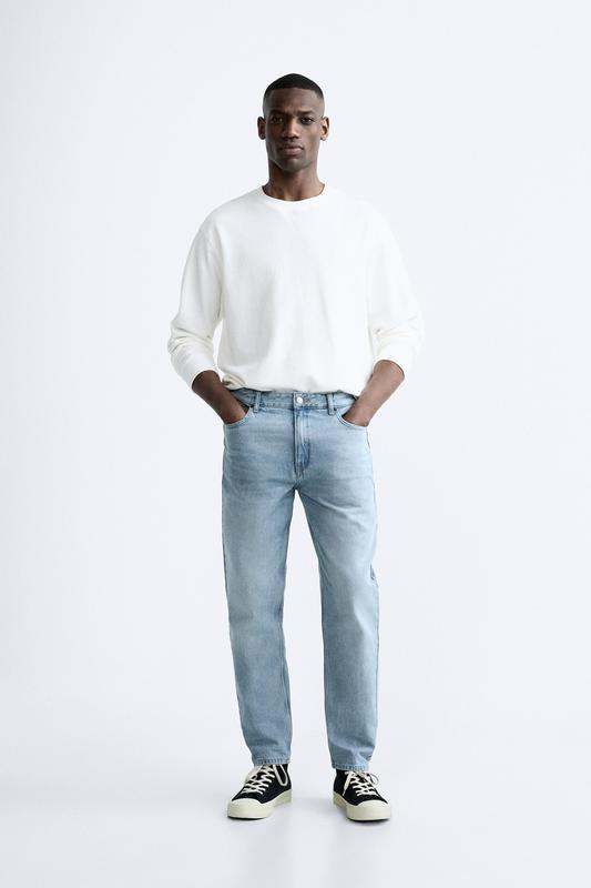 Джинси звужені zara slim fit 4060/411/400 — цена 1499 грн в