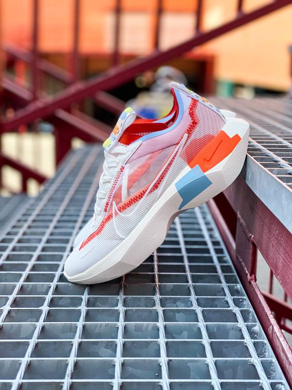 Nike huarache white blue green hot sale