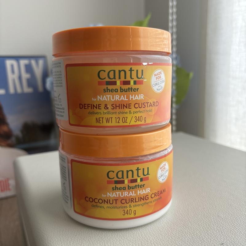 Набор cantu для формирования кудрей кастард shine custard coconut ...