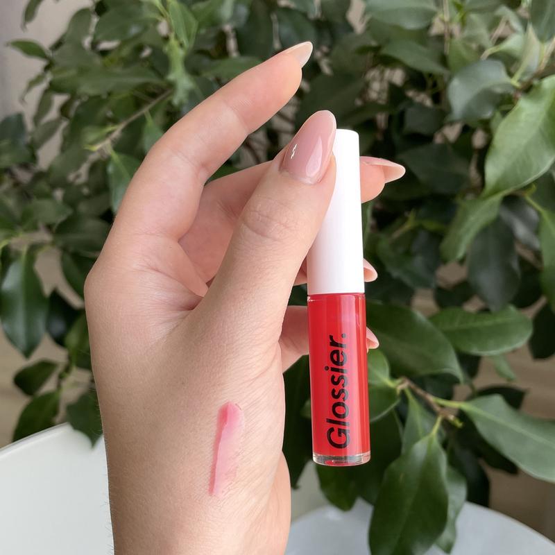 glossier glassy high shine lip gloss red rouge 4.2 ml 400