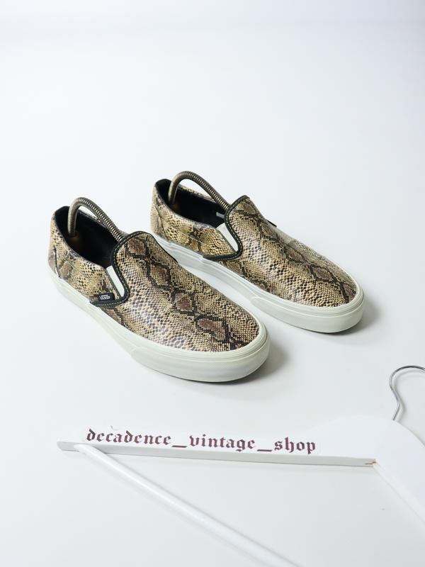 Snakeskin vans new arrivals