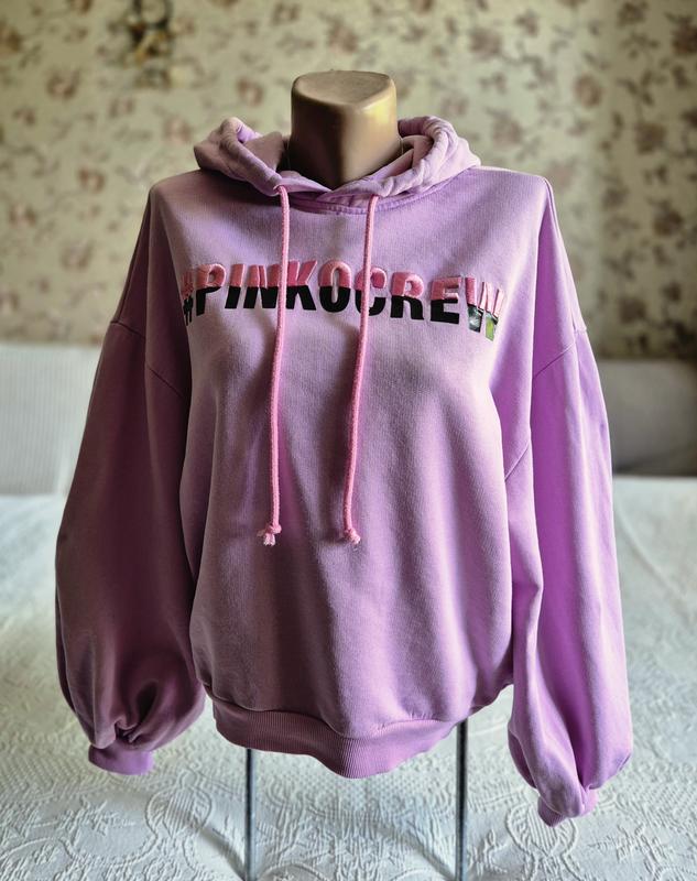 Женская оригинальная кофта свитшот худи pinko crew — цена 1500 грн в ...