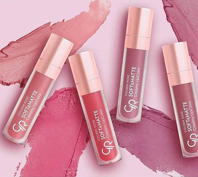 Golden rose помада жидкая soft & matte creamy голден роуз — цена 220 ...