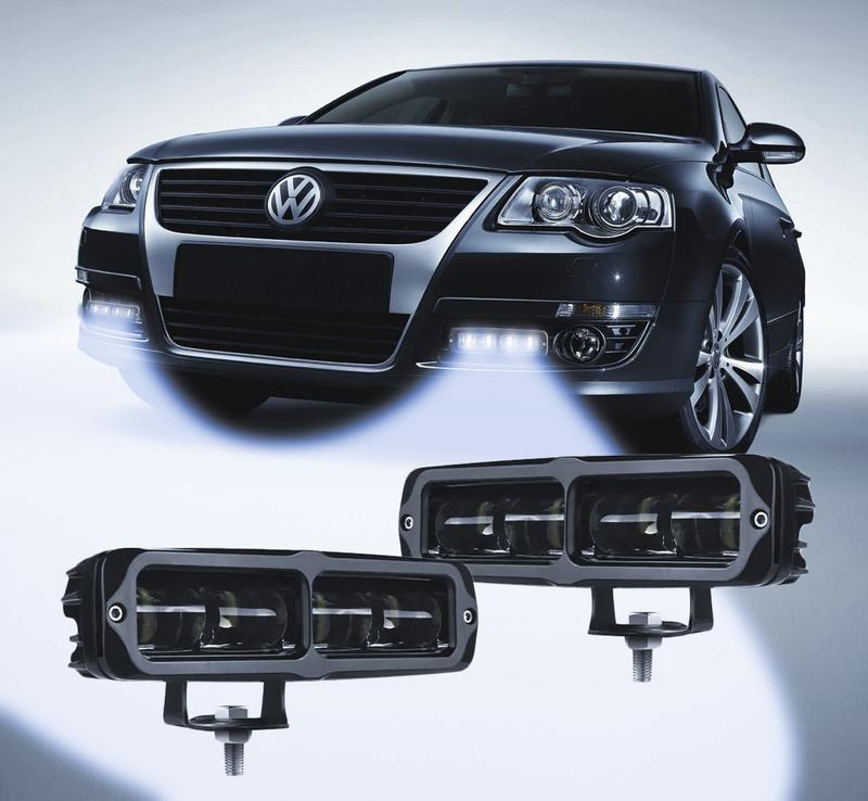 Комплект led фар. фари з лінзою та чіткою світло-тіневою кордоном! 45w ...