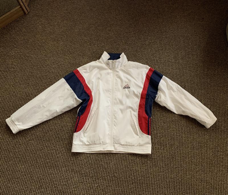 Ветровка vintage adidas track jacket medium — ціна 799 грн у
