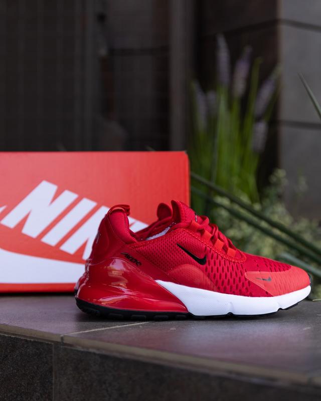 Nike 270 air max red deals