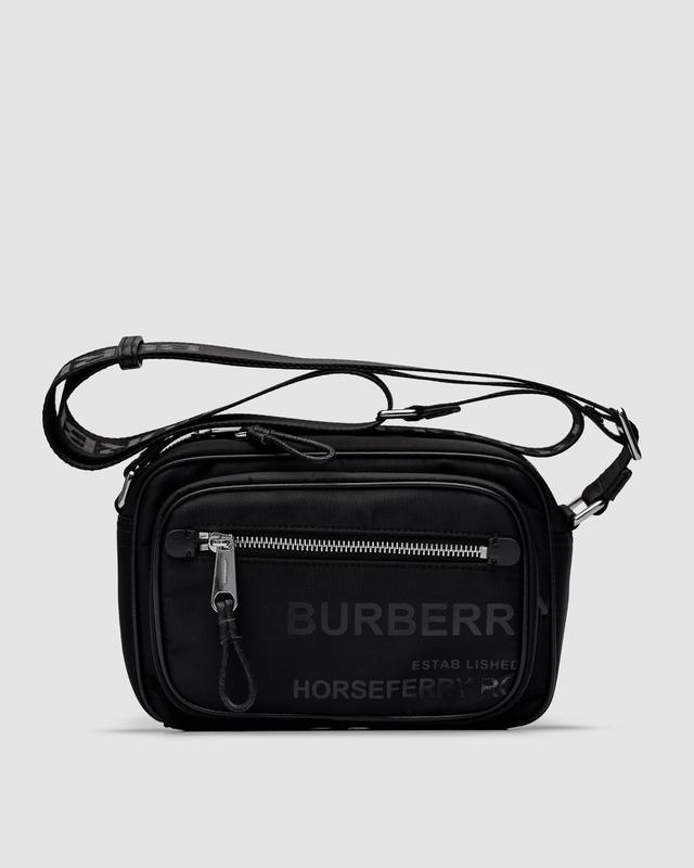 Burberry black and white bag hot sale