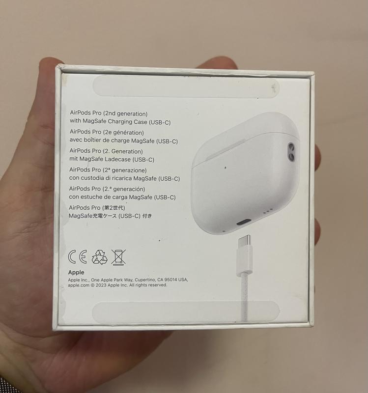Коробка от apple airpods pro 2 (usb-c) — цена 349 грн в каталоге