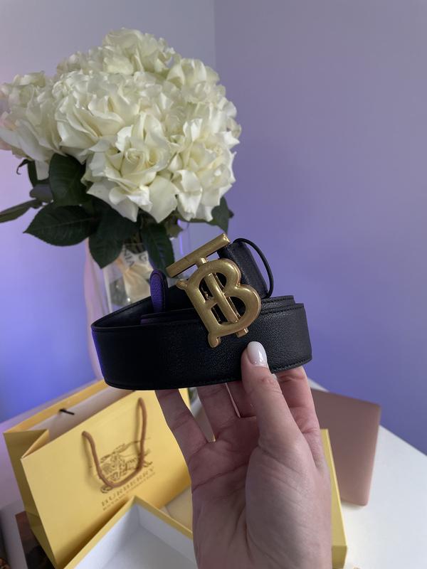 Burberry belt purple sale