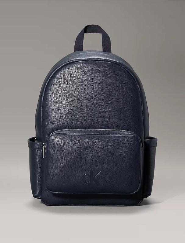 Calvin klein navy backpack discount