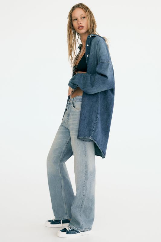 りー Брюки женские Zara 7974/008/800 S Черные (07974008800029