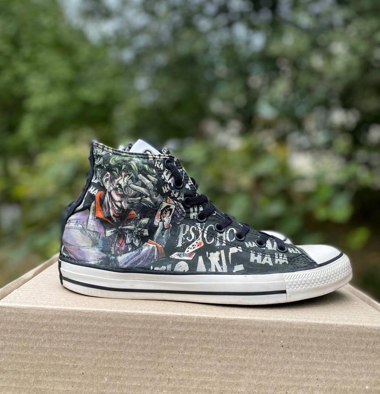 Converse dc comics joker hotsell