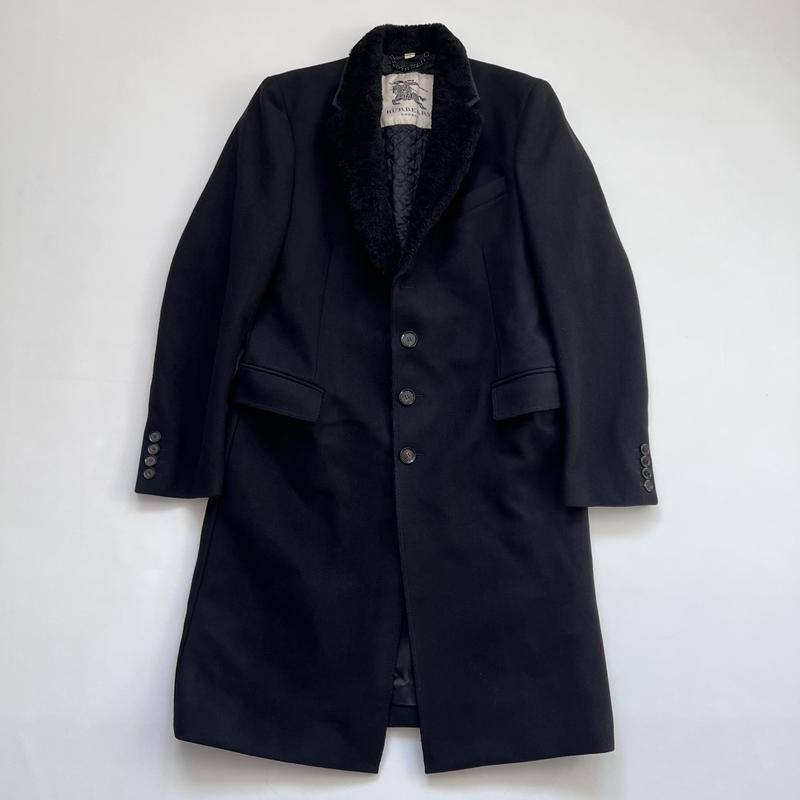 Burberry long wool coat online