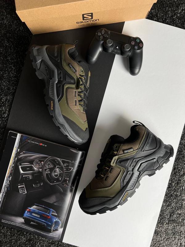 Trekkings SALOMON Xa Pro V8 J 414361 09 W0 Black Urban Chic Sulphur 174019809 tex khaki black grey 2150