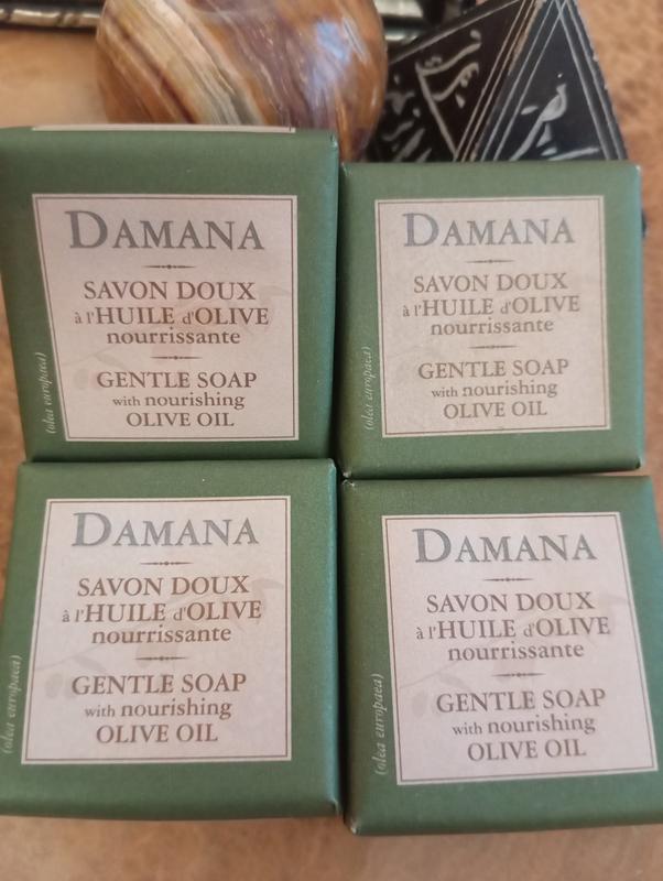 DAMANA GENTLE SOAP オリーブオイル 4個セット Damana мило для обличчя тіла — цена 58 грн в каталоге Мыло