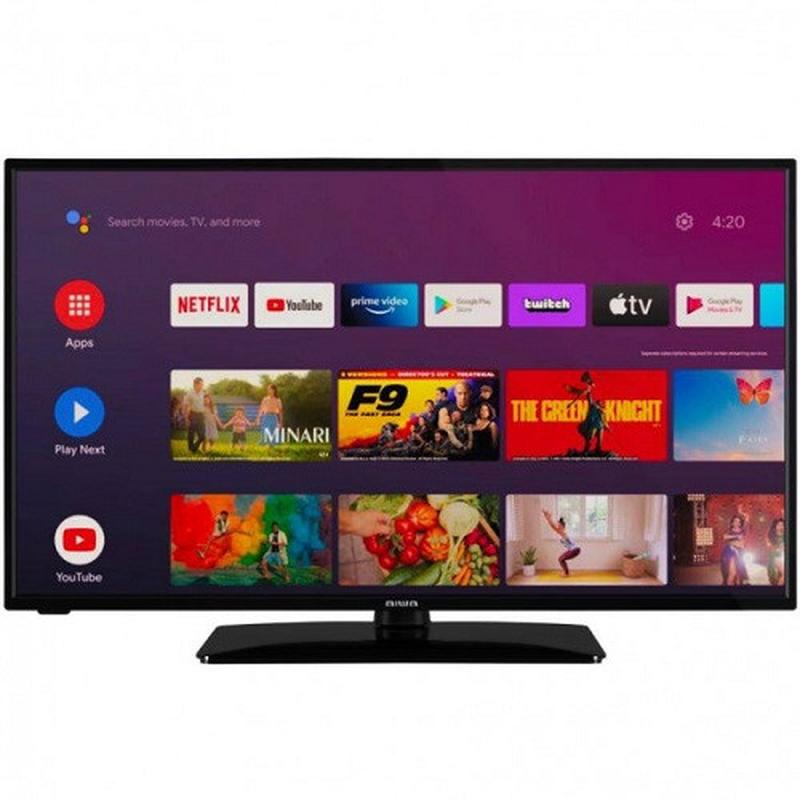 Телевизор плоский 40" aiwa fhd android 11/hdmi/wi-fi/vesa 100x100 black ...