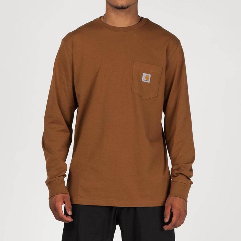 Carhartt crewneck sweatshirt with pocket hotsell