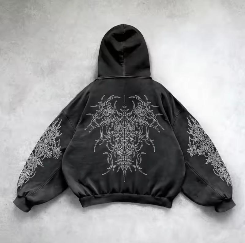 Худи y2k opium drill bb simon rick owens maison — цена 1250