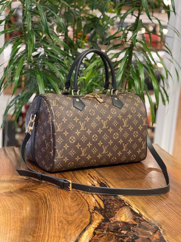 175583736 Louis Vuitton Figari handbag in brown epi leather lv speedy 35 big size 1860