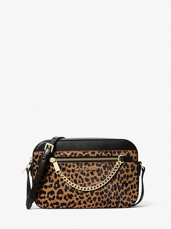 Jet set crossbody michael kors black deals
