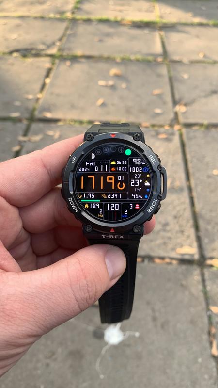 Amazfit t-rex 2 защищённые смарт спорт часы годинник нові gps компас ...