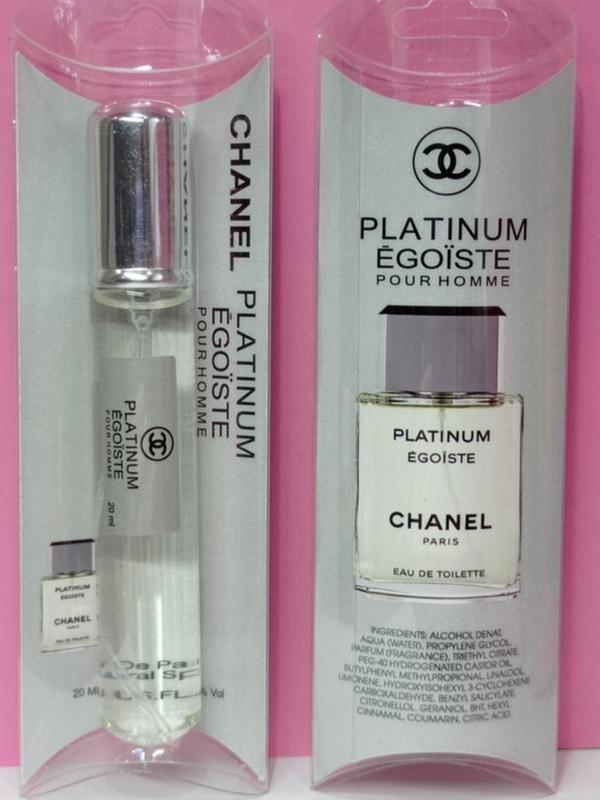 Egoiste platinum chanel 20 мл. мужской парфюм. — цена 110 грн в ...