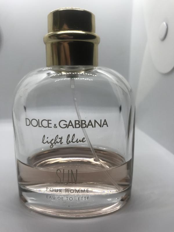 D&g light blue sun pour homme hotsell