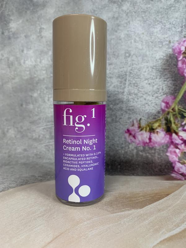 Fig.1 beauty retinol night cream no. 1 740