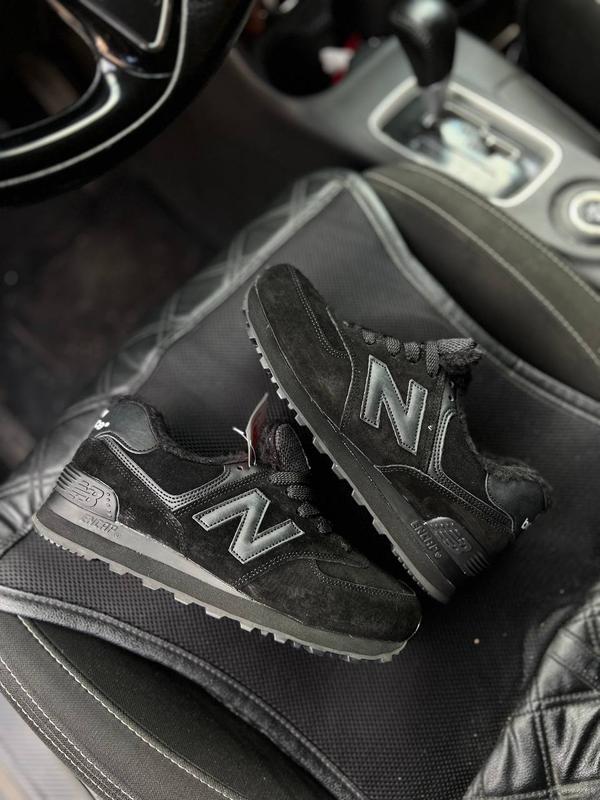 New balance 574 total black online