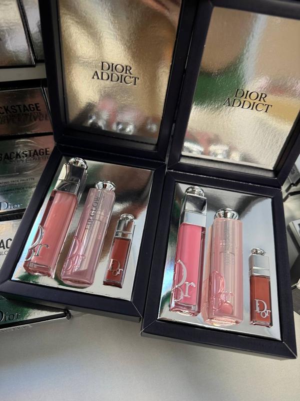 dior addict set 1990 dior addict lip maximizer lip glow 001 pink