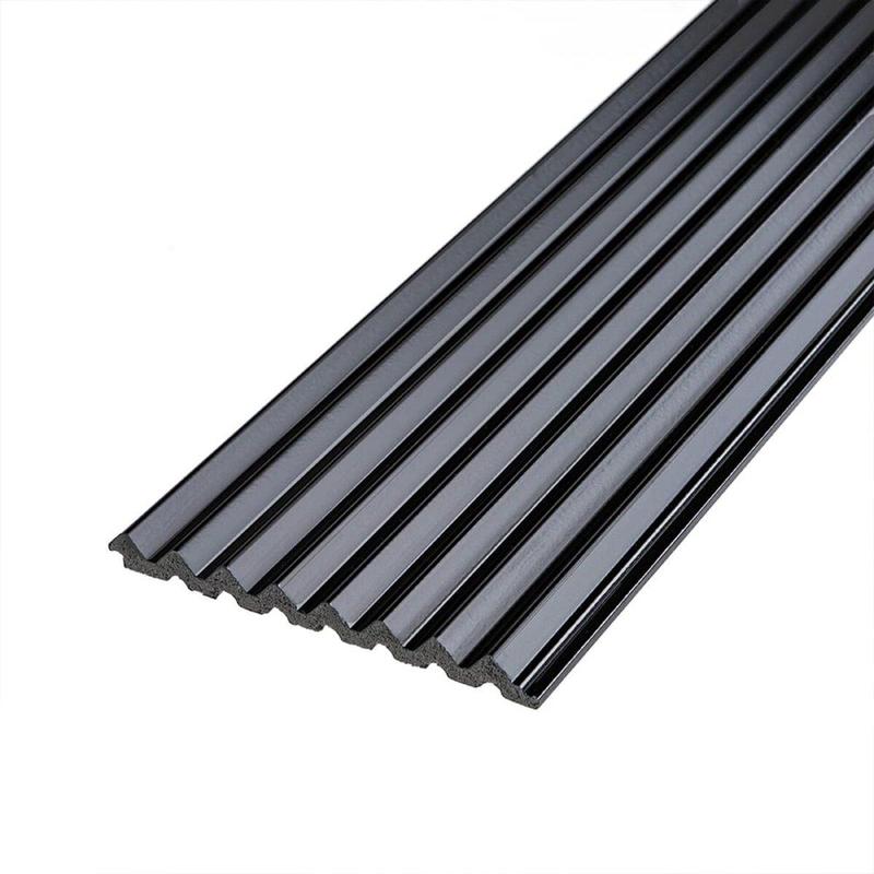 Декоративная ps рейка черная 2900*120*11мм (d) sw-00002148 — цена 480 ...