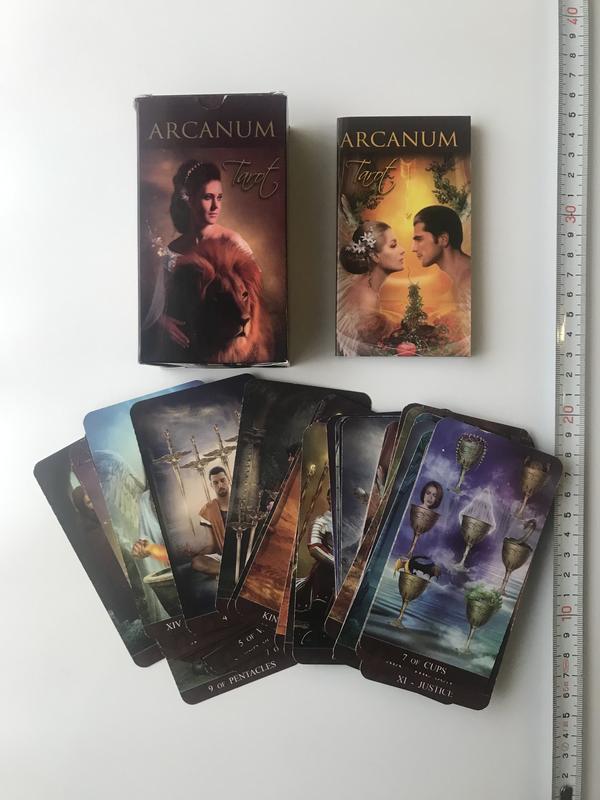 Карты таро arcanum комплект с инструкцией арканум tarot — ціна 330 грн ...